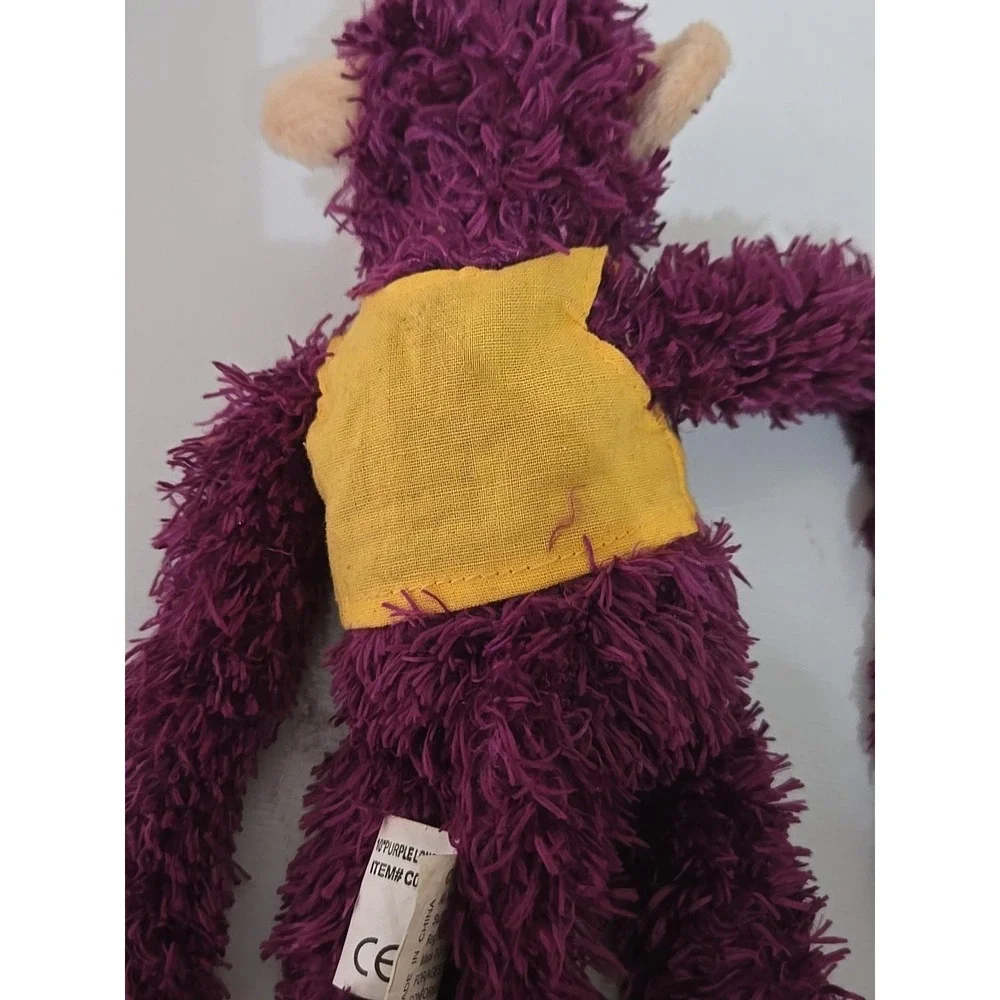 Vtg Los Angeles Lakers Plush Monkey 2002 NBA Champions Rare Mascot Three-Peat 11